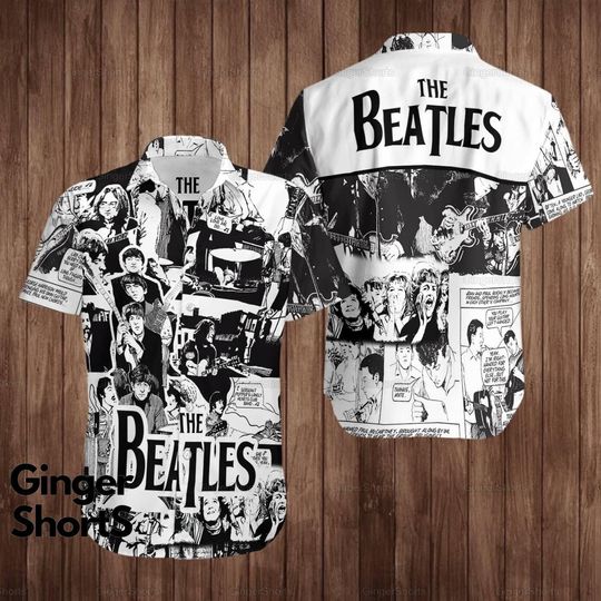 The Beatles Hawaiian Shirt, The Beatles Merch