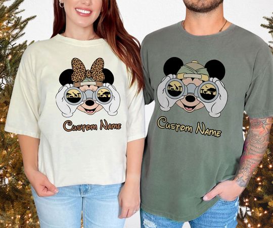 Custom Animal Kingdom Safari Shirt, Disney Trip 2024 Shirt, Disney World Family