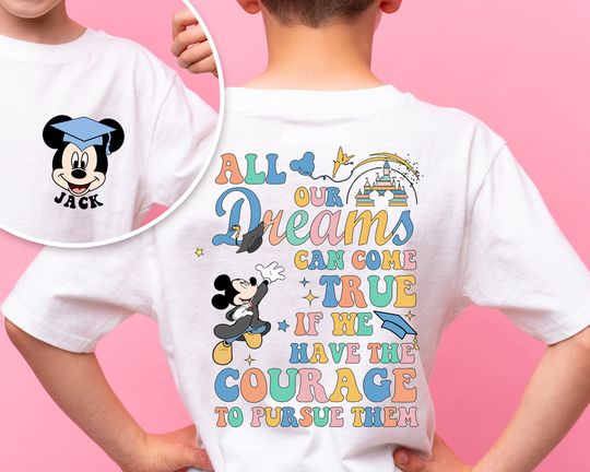 Disney Graduation Shirt, Senior 2024 Shirt, Disney Senior T-Shirt, Class Of 2024 Shirt
