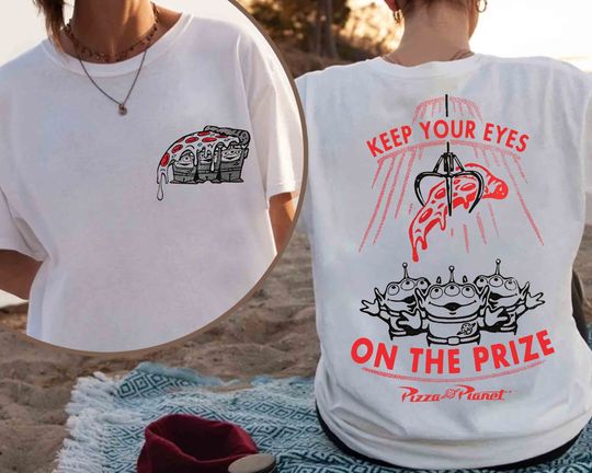 Toy Story Aliens Pizza Planet T-shirt, Disney Pixar Fest 2024 Matching Tee, Pixar Pals Playtime Party