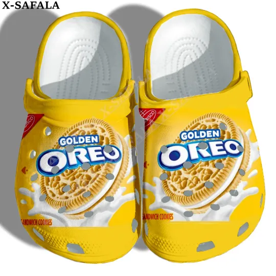 Funny Snack Oreo Cookie Dessert Clogs Shoes