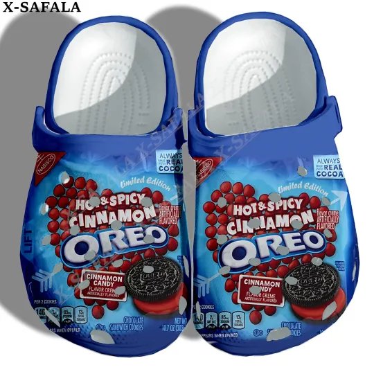 Funny Snack Oreo Cookie Dessert Clogs Shoes