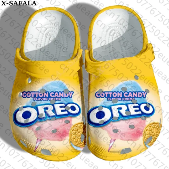 Funny Snack Oreo Cookie Dessert Clogs Shoes