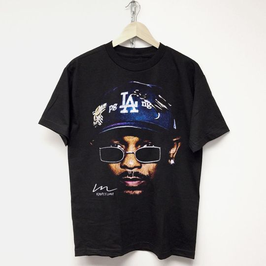 KENDRICK LAMAR T-SHIRT vintage rap tee hip hop j cole