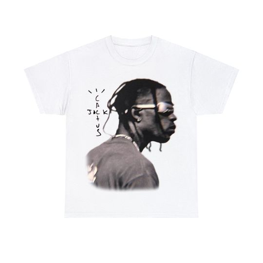 Travis Shirt | Rare Hip Hop Graphic Print | Cactus Jack