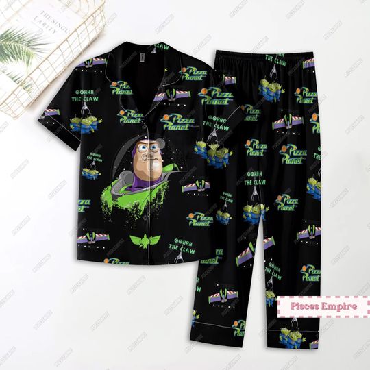 Toy Characters Pajamas, Toy Movie  Pajamas Set, Family Pajamas, Holiday Pajamas