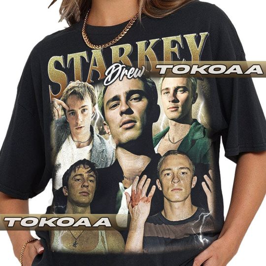 Limited Drew Starkey Vintage Shirt, Gift For Woman