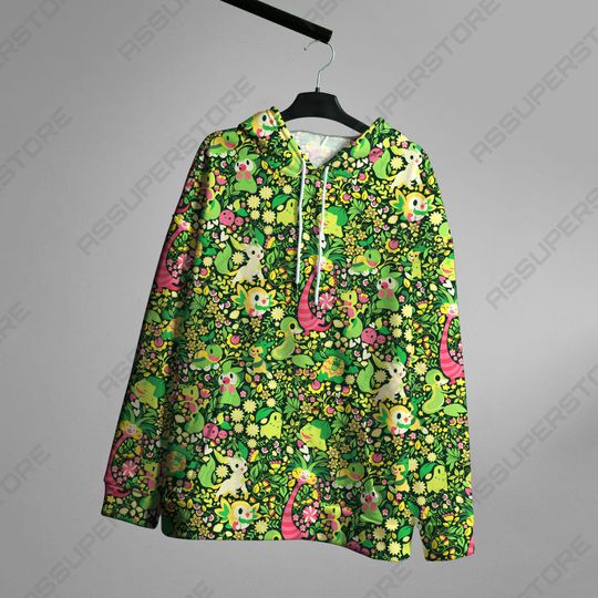 Bulbasaur Hoodie Shirt Japanese Anime Bulbasaur Shirt Gift