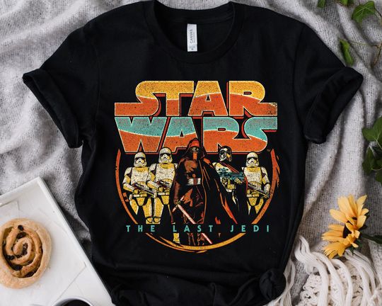 Retro 90s Star Wars Last Jedi Vintage Retro Kylo Ren Graphic Shirt, Unisex T-shirt