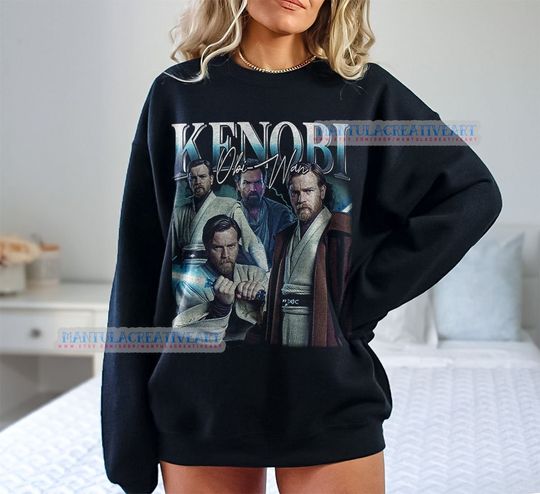 Obi Wan Kenobi Sweatshirt, Movie Character Shirt