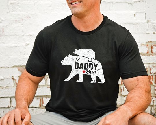 Father's day Daddy Bear Shirt, Father's Day Shirt, Gift For Daddy, Gift For Dad