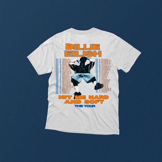 Hit Me Hard and Soft tour tee, Billie Eilish t-shirt