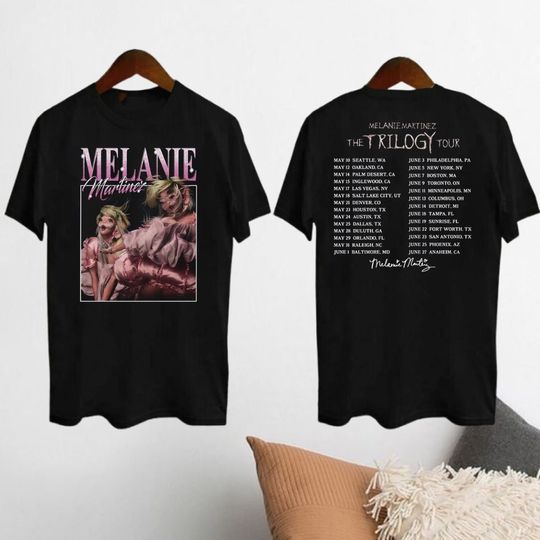 Melanie Martinez The Trilogy Tour 2024 Melanie Fan Gift Unisex Double Sided T-Shirt