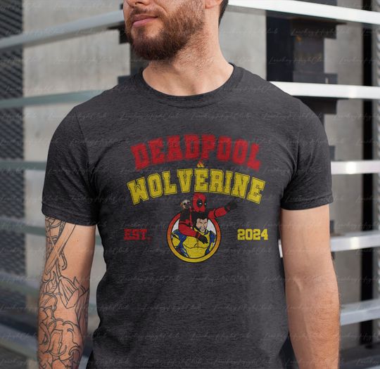 Vintage Deadpool Wolverine 2024 Shirt, Deadpool and Wolverine
