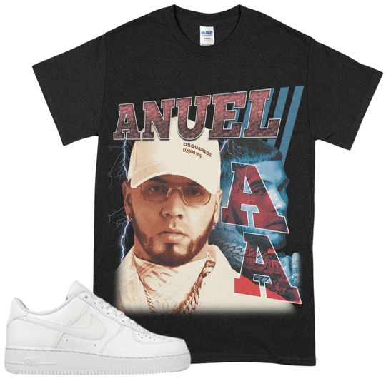 Limited Anuel AA 90s Vintage Bootleg Style Rap T-Shirt, Anuel AA Bootleg Y2k 90s Style Unisex T Shirt