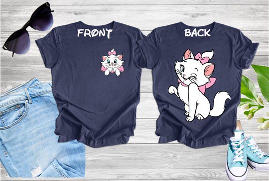 Cute Disney The Aristocats Marie T-shirt, Magic Kingdom Disneyland Trip