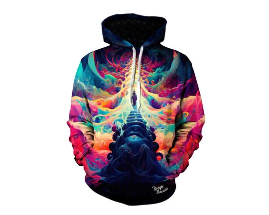 Aesthetic Hoodies - All-Over Print Clothing - Fun Festival Clothes - Gifts for Him - Gift Ideas