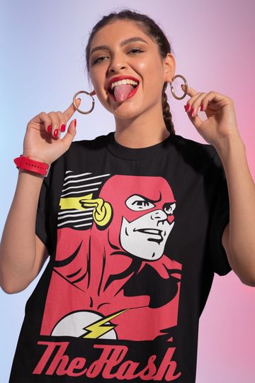 90s Super Hero Shirt, The flash shirt, Can't stop the flash, Comics tee, DC