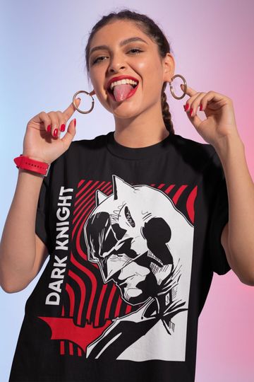 Marvel Tee, Gotham City Tshirt, Dark Night, Unisex Clothing, Super Hero Shirt