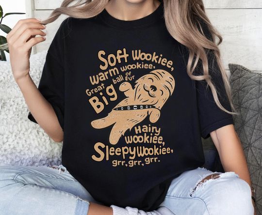 Star Wars Soft Wookie, Disneyland Star Wars Galaxy's Edge Shirt