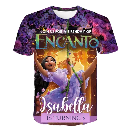 Disney Encanto T Shirt, Beautiful Mirabel Princess 3D Shirt