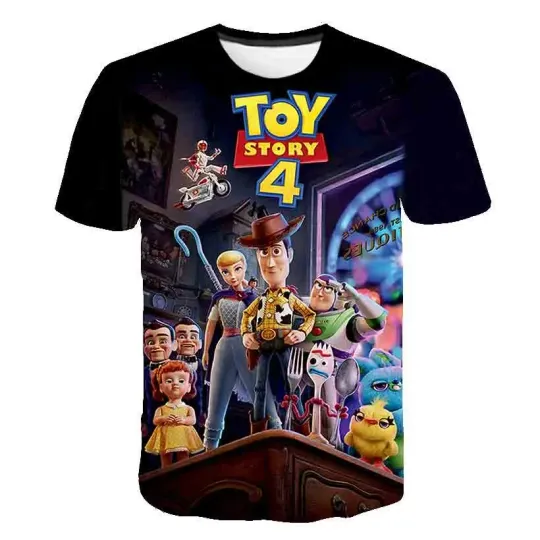 Disney Toy Story 3D Printed T-Shirt, Disney Costume