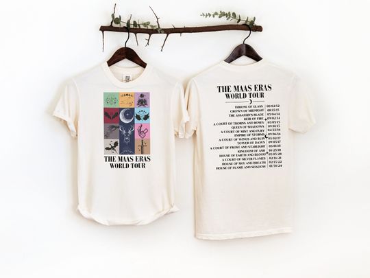 Sarah J. Maas Eras Tour  T-Shirt, The Maas Tour Tee