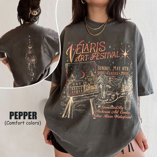 ACOTAR Night Court Shirt, Velaris Art Festival