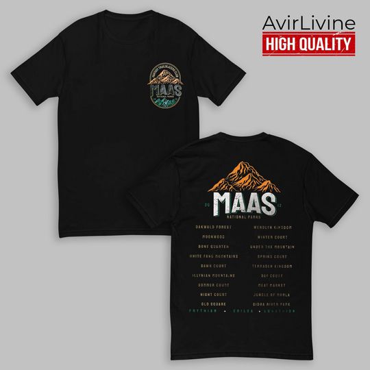 Sarah J Maas National Parks Unisex T-Shirt, Velaris