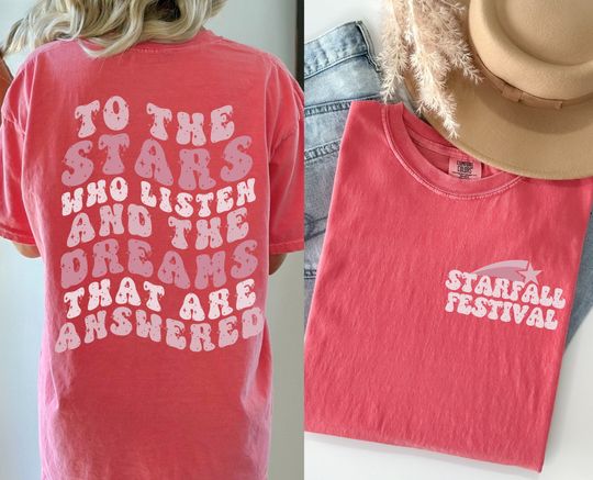 Starfall Festival Summer T-shirt, Sarah J Maas Merch