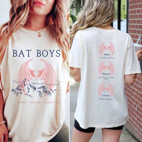 Rhysand Cassian Bat Boys Shirt ACOTAR Shirt