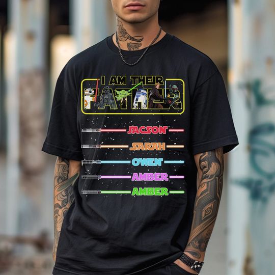 Custom Disneyland Starwars Father Shirt, I Am Their Father Shirt