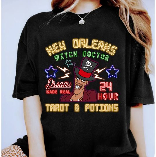 Disney Dr Facilier Shirt, Princess and the Frog Villain Shirt, Disneyland Family Vacation Shirt