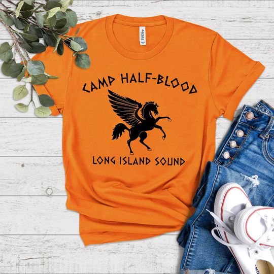 Disney Hercules Camp Half Blood Unisex T-shirt, Percy Jackson Shirt
