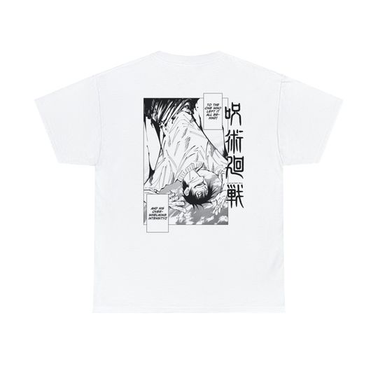 Jujutsu Satoru Toji Fushiguro Double Sided Unisex T-Shirt