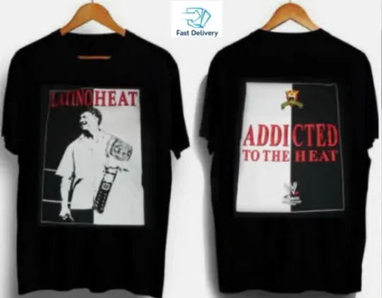 Double sides Eddie Guerrero Latino Heat T Shirt size S-3xl