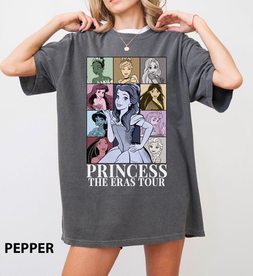 Princess Eras Tour Shirt | Disneyland Princess Tour Tee