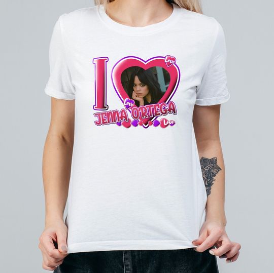 I Love Jenna Ortega T-shirt