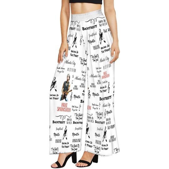 Discover Bruce Springsteen Music Tour Women Pajamas Pants