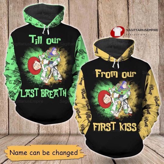 Couple Buzz Lightyear And Jessie Hoodie, Buzz and Jessie Couple Hoodie, Matching Hoodie