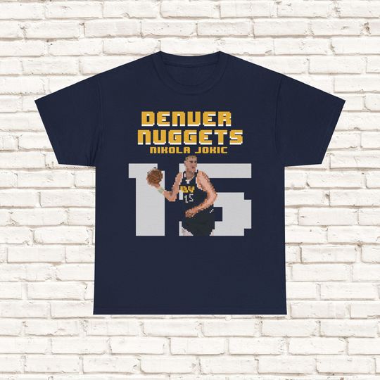 Nikola Jokic  Denver Nuggets Retro Inspired Shirt