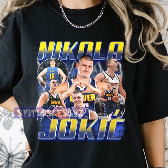 Limited Nikola Jokic Shirt Vintage Nikola Jokic Graphic Tee