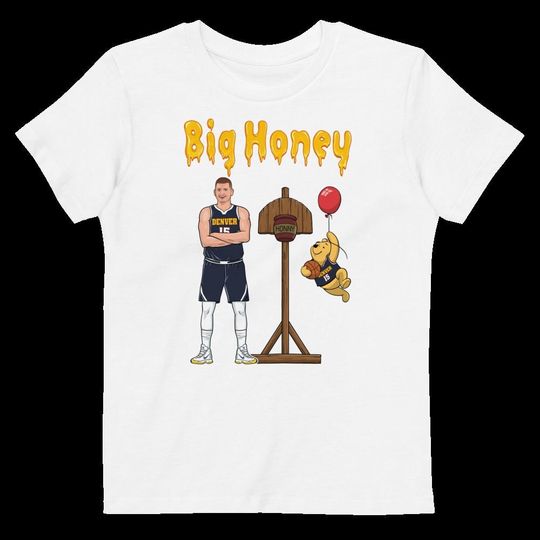 Kids Nikola Jokic x Big Honey x Winnie the Pooh t-shirt