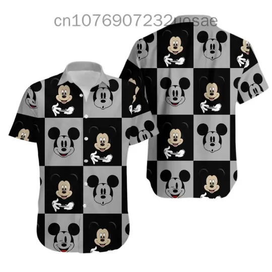 Let The Magic Blossom Disney Epcot Mickey Mouse Men and Women Hawaiian Shirt