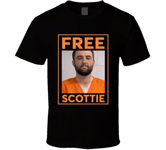 Free Scottie Scheffler Mugshot T Shirt