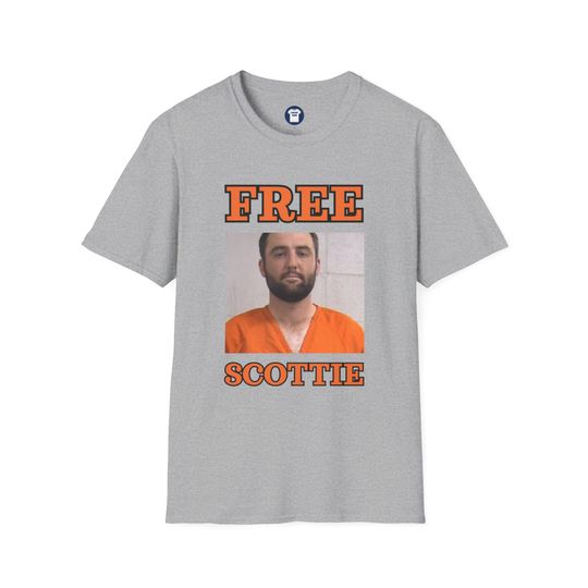 FREE SCOTTIE  Mug Shot, Scottie Scheffler Mug