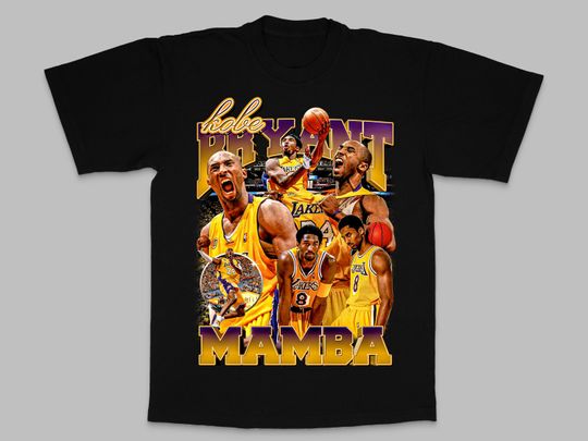 Kobe Bryant LA Vintage Tshirt