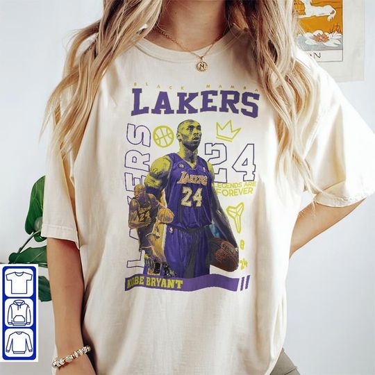 Kobe Bryant Graphic Tee | Kobe Bryant LA Lakers Graphic Unisex T-Shirt