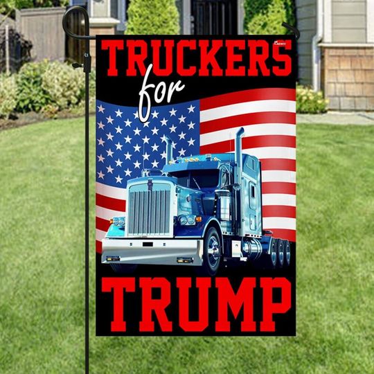 Truckers For Trump American Flag, Trump Flag