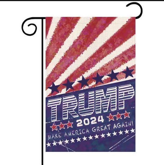 Trump 2024 Garden Flag